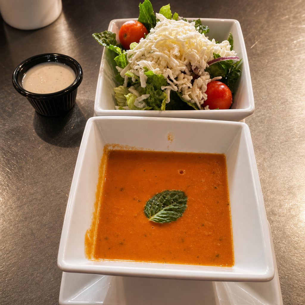 (Soup) Tomato Bisque.